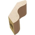 thumbnail image 6 of Ekena Millwork 3"W x 6"D x 6"H Carmel Rough Cedar Woodgrain TimberThane Knee Brace, Primed, 6 of 6