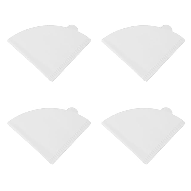 100pcs Coffee Filters, Wood Pulp Coffee Filter Paper Cone, Soft Texture, Taste Improvement, Cone Paper Filters Convenient Pack Of 100, For Coffee Machines Coffee Maker