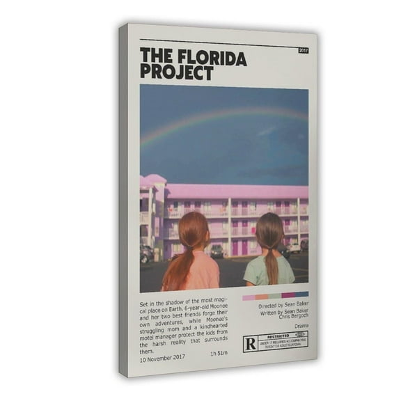 Movie Posters The Florida Project  Living Room Bedroom Study Decoration5 Canvas Poster