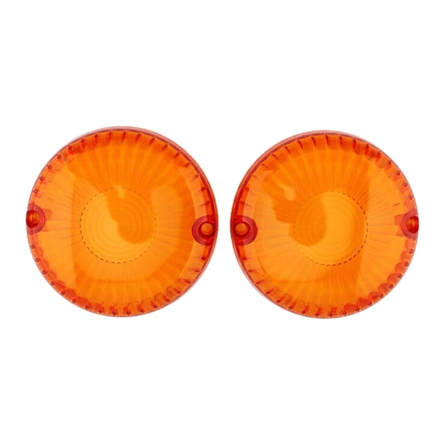 Cubierta de lente de luz de señal de giro, accesorios de repuesto directos para Yamaha amarillo