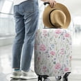 thumbnail image 2 of Pioneer Flower Floral Print Pattern Luggage Cover Fashion Suitcase Cover Baggage Covers Fit 25-28 Inch Luggage (Go Travel), 2 of 5