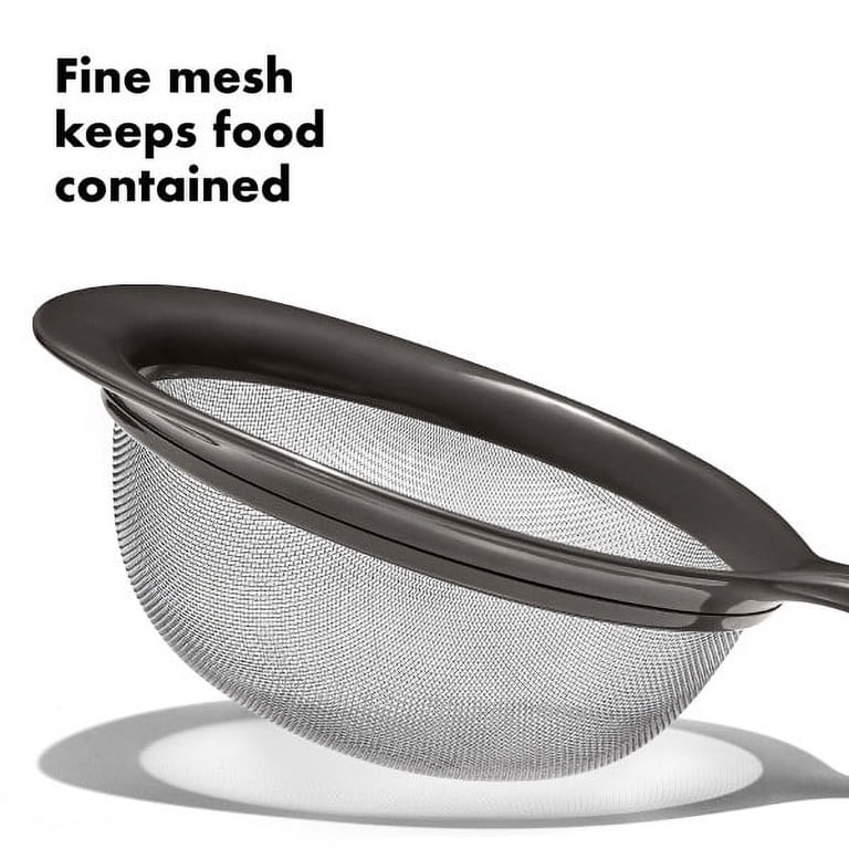 OXO SoftWorks 8-Inch Fine Mesh Strainer with Non-Slip Handle photo 3