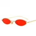 thumbnail image 5 of Gafas de sol de metal Gafas de sol ovaladas Gafas de sol de océano con montura pequeña Gafas personalizadas para hombres y mujeres, 5 of 5