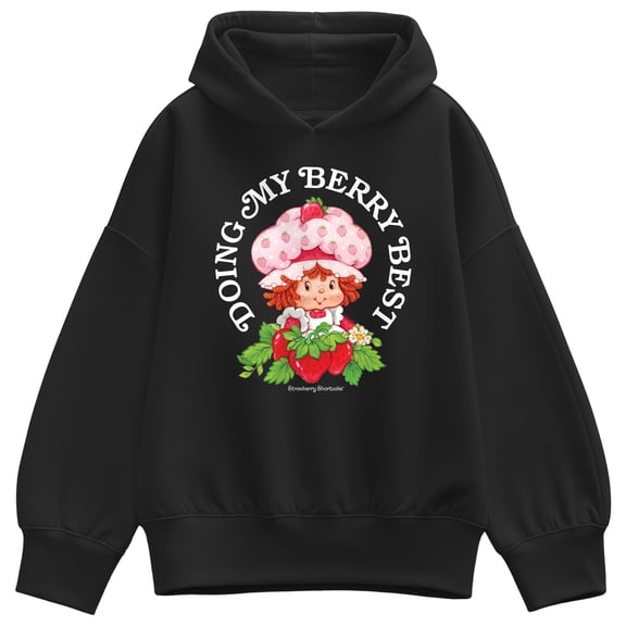 Strawberry Shortcake - Doing My Berry Best - Women's Oversized Fleece Hoodie Sweatshirt