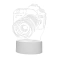 thumbnail image 2 of xjwjuw Christmas LED Night Light, USB Plug-in Acrylic Lamp, Compact Button Design, Warm White Glow, Cute Gift, for Bedroom, Bedside, Christmas Decor, 2 of 5