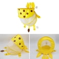 thumbnail image 3 of Bolsa de Malla Organizadora de Juguetes CUTICAT Organizador de Juguetes de Bañera Amarillo, 3 of 7