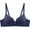 Dark Blue, variant on Xixinqiwan Women Bras Plus Size,No Underwire Wireless Bralettes Push Up Bra Underwear Everyday Comfort Smoothing for Women