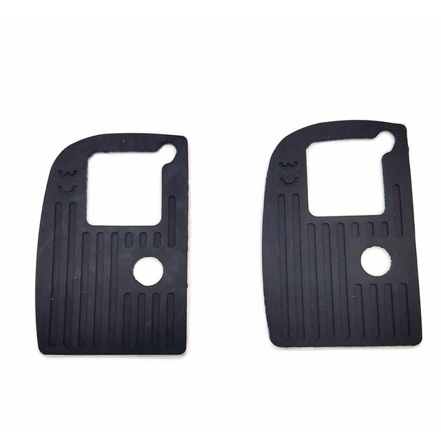sweethay Goma para cámara de alta resistente al desgaste fácil instalación carcasa de goma duradera negra reemplazo de apariencia Accesorios de cámara y óptica 2 piezas