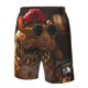 thumbnail image 4 of Balery Hip-Hop Guinea Pig. Traje de Baño Estilo Hawaiano para Hombre, Shorts de Secado Rápido con Bolsillos-Large, 4 of 6