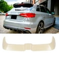 thumbnail image 1 of Rear Trunk Roof Spoiler, Aerodynamic Boot Roof Spoiler Racing Look  for Cars Unpainted,Glossy Black,Carbon Fiber Pattern, 1 of 7