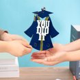 thumbnail image 3 of YAOMOBB Gift Card Holder Display Your Graduation Greeting Cards in Style with Hand painted Double Hole Money Holder, 3 of 7