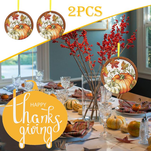 Fiudx Adorno de Pavo de Acción de Gracias, Material de Pvc, Impresión Por Sublimación de Alta Temperatura, Decoración Navideña Multiusos, Ideal para Fiestas de Oficina o Intercambio de Regalos, 8 Cm