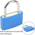 thumbnail image 6 of NOGIS 2 Pack 42mm Large Key Lock for Locker, Heavy Duty Lock with Key Colored Waterproof Padlocks Keyed Alike Gym Locker Lock for Indoor and Outdoors Use (Blue), 6 of 7