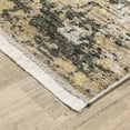thumbnail image 2 of Style Haven  Boulevard Power-Loom Recycled P.E.T. Abstract Gold/ Black Rug- 6' 7" x 9' 6" - Runner/Rectangle, 2 of 5