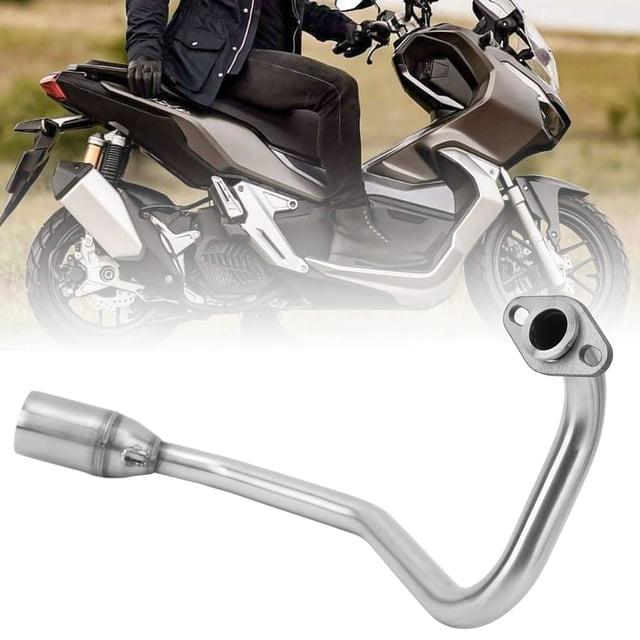 Tubo de escape de motocicleta tubo de conexión frontal de escape liso a prueba de herrumbre para X-ADV 150 ANGGREK Otros