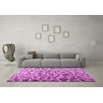 thumbnail image 3 of Ahgly Company Indoor Rectangle Abstract Pink Contemporary Area Rugs, 5' x 8', 3 of 4