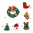 thumbnail image 4 of Sonducket Broche Atmósfera Artículos necesarios Hermoso ramillete Durable Lindo Muñeco de nieve Adorno Aspecto exquisito Aleación Navidad Accesorios de disfraces C1136-1 Sonducket AP009479-01, 4 of 6