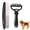 Gray+Black Comb, variant on GliJian Deshedding Brush for Dogs and Cats: Undercoat Rake Pet Brush for Long Hair - Grooming Tool for Thick Coats