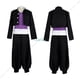 thumbnail image 3 of Disfraz de Anime Jujutsu Kaisen Todo Aoi para adulto, traje de Cosplay con parte superior y pantalones, uniforme Todo Aoi, peluca, conjunto de carnaval para Halloween, traje negro para fiesta, 3 of 4