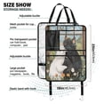 thumbnail image 3 of WOBOGO A Collage Of Two Cats Backseat Car Organizer Footed Universal Car with Touch Screen Tablet Holder Rear Seat Protector, 3 of 7