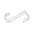 thumbnail image 2 of Ubbi Multi-Use Potty and Utility Hook, Durable and Sturdy to Hang over Toilet Tank or Door, White, Toilet training potty type, age group child, 2 of 5