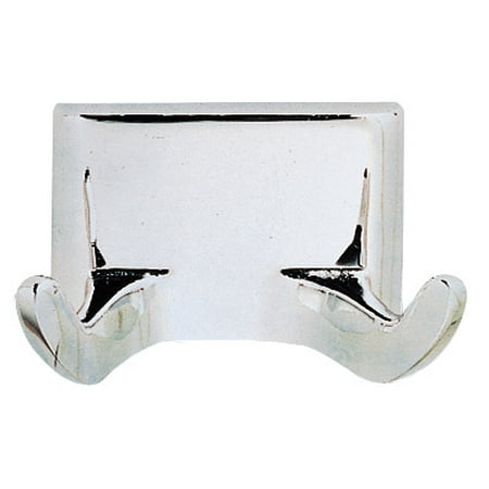 Laguna Robe Hook Design House 533059 Millbridge Double Robe Hook, Concealed Screws, Polished Chrome ()