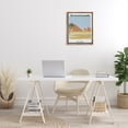 thumbnail image 4 of Stupell Industries Southwestern Great Pyramids Architecture Brown Floating Frame Canvas Art, 17 x 21, by Regina Moore, 4 of 8