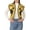 Black & Golden, variant on Women Retro Embroidered Floral Vest Tops Y2k Sleeveless Open Front Crop Vest Vintage Fashion Floral Sleeveless Blazer