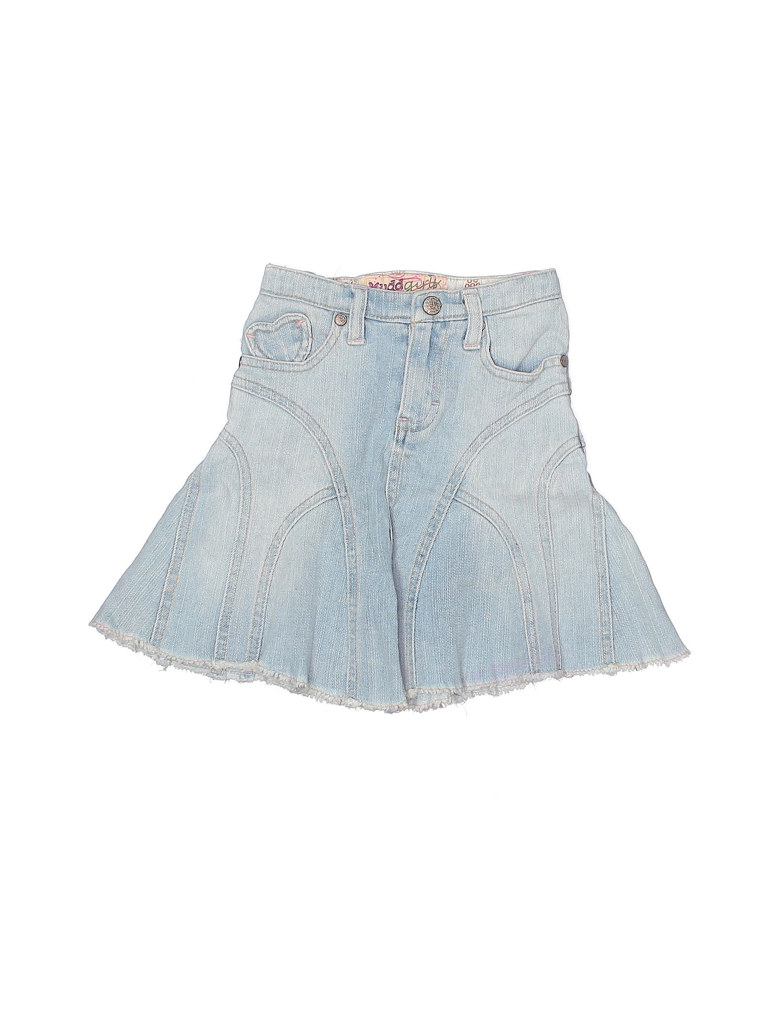 size 4 denim skirt