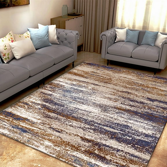 Living Room Rugs Indoor Area Rug Modern Abstract Vintage Rugs Square Carpet For Bedroom Bedsize Kitchen,Anti-Slip Runner Rugs Protectors Pads Floor Mats Machine Washable Rug