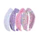 thumbnail image 1 of wonima11 Sequin Headbands for Girls, 4 Pack Knotted Headband for Girls, Sparkly Girl Hair Bands Glitter Hair Accessories for Girl and Women,diademas para niñas, 1 of 1