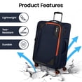 thumbnail image 6 of New York Xpress 32" Softside Large Checked Luggage, Expandable Suitcase with Spinner Wheels, TSA-Approved, Navy , WD8818, 6 of 10