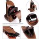 thumbnail image 4 of Mochila bandolera de piel para hombre con puerto USB, 4 of 9