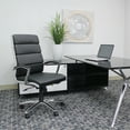 thumbnail image 2 of Boss Office Products CaressoftPlus Executive Chair in Gray, 2 of 12
