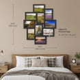 thumbnail image 2 of LEDREM 10-Piece 4x6 Collage Picture Frame Set for Wall, Gallery Photo Display with Glass Front, Easy Assembly Home Decor, Black, 2 of 6