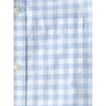 thumbnail image 3 of The Children's Place Boys Long Sleeve Gingham Poplin Button Up Shirt, Sizes XS-XXL, 3 of 3