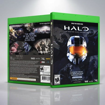 Halo the Master Chief Edition - Replacement Xbox One Cover and Case. NO GAME!!!