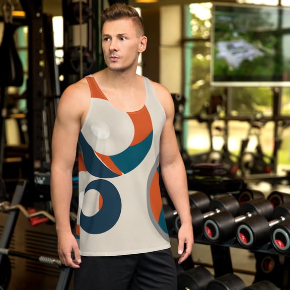 Circles Unisex Tank Top