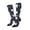 2 Black-2, variant on Women Crew Soft Moisture-wicking Socks Llamas 1 Pattern Design Cotton Socks, One Size fit All
