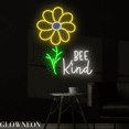 thumbnail image 4 of Glowneon Bee Kind Neon Light, Flower Bee Led Light, Bee Lover Gifts, 4 of 5