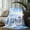 40x30inch(102cmx76cm), variant on 1pc Ski Lift & Snow-Capped Mountain Print Flannel Blanket - Soft All-Season Cozy Throw for Bed, Sofa, Camping, Travel - Machine Washable Polyester Blend - Perfect Gift for