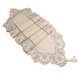 thumbnail image 4 of Chemin de Table Imperméable Pastoral Brodé Floral Décoration Maison Mariage, 4 of 8