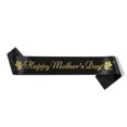 thumbnail image 1 of Happy Mother's Day World's Best Mom Sash [Bag] [Black+A], 1 of 1