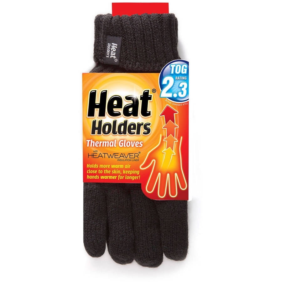 Ladies HEAT WEAVER 2.3 Tog Thermal Lined Winter Gloves 6 colours Heat Holders 