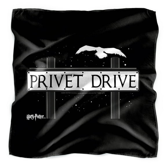 Harry Potter Privet Drive Bandana (21 in x 21 in)