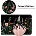 thumbnail image 3 of Pretty Wildflower Gaming Desk Mat, Computer Keyboard Large Extended Flowers Mouse Pad for Office and Home, 31.5×11.8 Inches, XL, 3 of 14