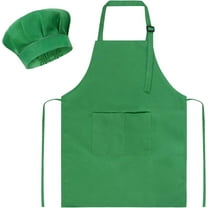 Kids Apron and Hat Set Children Chef Apron for Cooking Baking Painting