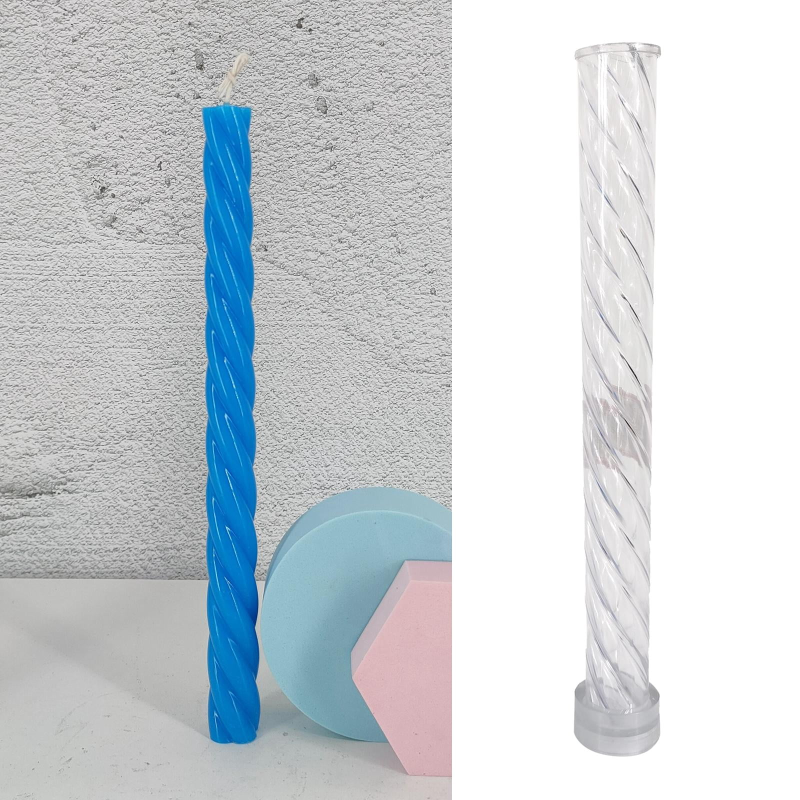 GUOOL 2x Plastic Candle for Candle Making - Candle Making - DIY Soap - for Christmas, Wedding, Anniversary