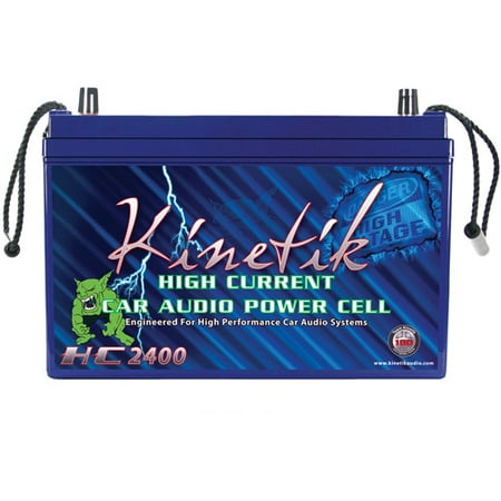 Kinetik 40928 HC BLU Series Battery Power Cells for the Ultimate Car Audio Experience (HC2400, 2.400W, 110A-Hour Capacity, 12V)