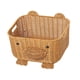 thumbnail image 5 of Cesta de almacenamiento con forma de oso, organizador de almacenamiento, bonita cesta multiusos para alimentos, cesta para pan. S, 5 of 9
